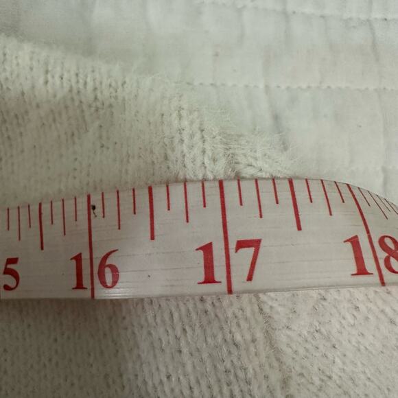 FATE Womens Sweater Large Striped Pullover Fuzzy Crewneck Preppy Winter Casual - Picture 12 of 12